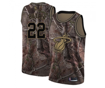 Heat #22 Jimmy Butler Camo Basketball Swingman Realtree Collection Jersey