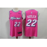 Heat 22 Jimmy Butler Pink Earned Edition Nike Swingman Jersey