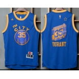 Men's Golden State Warriors #35 Kevin Durant Blue The City Revolution 30 Swingman Basketball Jersey