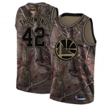 Warriors #42 Nate Thurmond Camo 2019 Finals Bound Basketball Swingman Realtree Collection Jersey