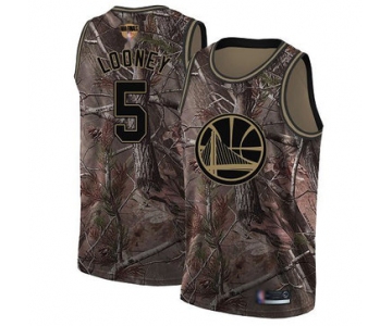 Warriors #5 Kevon Looney Camo 2019 Finals Bound Basketball Swingman Realtree Collection Jersey