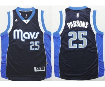 Dallas Mavericks #25 Chandler Parsons Revolution 30 Swingman 2014 New Navy Blue Jersey