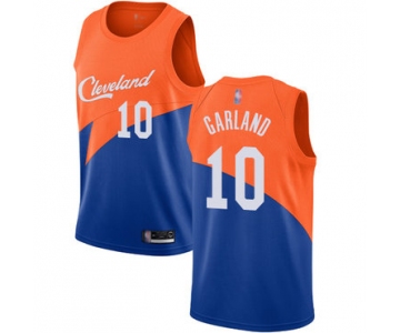 Cavaliers #10 Darius Garland Blue Basketball Swingman City Edition 2018-19 Jersey
