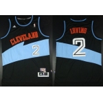 Cleveland Cavaliers #2 Kyrie Irving ABA Hardwood Classic Swingman Black Jersey