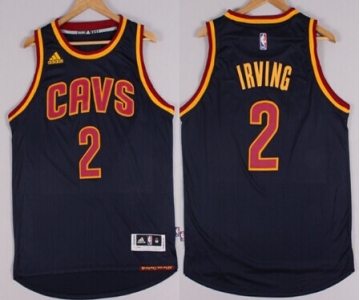 Cleveland Cavaliers #2 Kyrie Irving Revolution 30 Swingman 2014 New Navy Blue Jersey