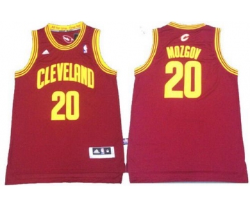 Men's Cleveland Cavaliers #20 Timofey Mozgov Revolution 30 Swingman Red Jersey