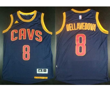 Men's Cleveland Cavaliers #8 Matthew Dellavedova Revolution 30 Swingman 2014 New Navy Blue Jersey