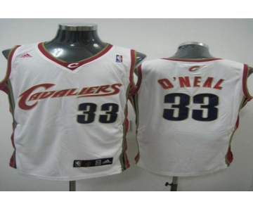 NBA JERSEYS Cleveland Cavaliers #33 LeBron Oneal Swingman white Jersey