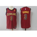 Nike Cleveland Cavaliers #3 Isaiah Thomas Red Stitched NBA Swingman Jersey