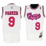 San Antonio Spurs #9 Tony Parker ABA Hardwood Classic Swingman Jersey