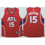 Atlanta Hawks #15 Al Horford Revolution 30 Swingman 2014 New Red Jersey