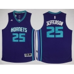 Charlotte Hornets #25 Al Jefferson Revolution 30 Swingman 2015 New Purple Jersey