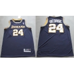 Indiana Pacers #24 Paul George ABA Hardwood Classic Swingman Navy Blue Jersey