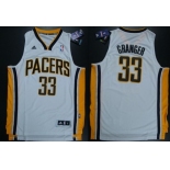 Indiana Pacers #33 Danny Granger Revolution 30 Swingman White Jersey