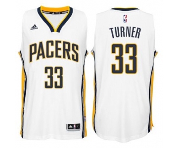 Indiana Pacers #33 Myles Turner 2014-15 New Swingman Home Jersey White