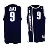 Oklahoma City Thunder #9 Serge Ibaka Revolution 30 Swingman 2013 Blue Jersey