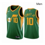 Men Utah Jazz 10 Mike Conley Green NBA Swingman 2020 21 Earned Edition Jersey