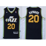 Utah Jazz #20 Gordon Hayward Revolution 30 Swingman Navy Blue Swingman Jersey