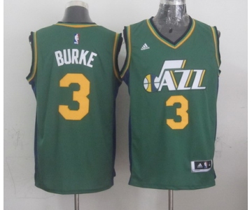 Utah Jazz #3 Trey Burke Revolution 30 Swingman 2014 New Green Swingman Jersey