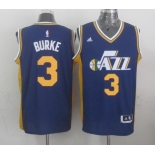 Utah Jazz #3 Trey Burke Revolution 30 Swingman 2014 New Navy Blue Swingman Jersey