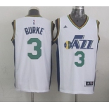 Utah Jazz #3 Trey Burke Revolution 30 Swingman 2014 New White Swingman Jersey