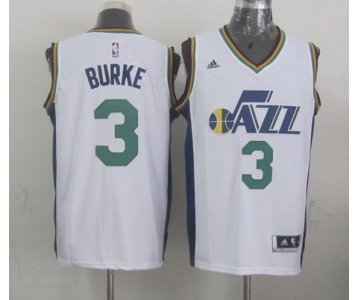 Utah Jazz #3 Trey Burke Revolution 30 Swingman 2014 New White Swingman Jersey