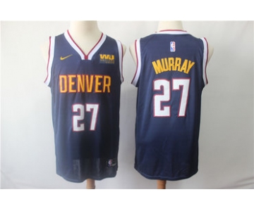 Denver Nuggets 27 Jamal Murray Navy Nike Swingman Jersey