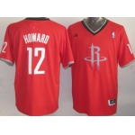 Houston Rockets #12 Dwight Howard Revolution 30 Swingman 2013 Christmas Day Red Jersey
