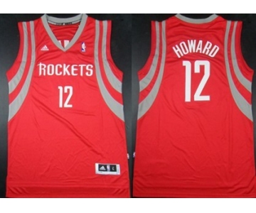 Houston Rockets #12 Dwight Howard Revolution 30 Swingman Red Jersey