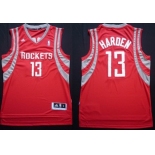 Houston Rockets #13 James Harden Revolution 30 Swingman Red Jersey