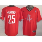 Houston Rockets #25 Chandler Parsons Revolution 30 Swingman 2013 Christmas Day Red Jersey
