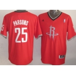 Houston Rockets #25 Chandler Parsons Revolution 30 Swingman 2013 Christmas Day Red Jersey