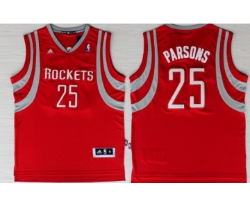 Houston Rockets #25 Chandler Parsons Revolution 30 Swingman Red Jersey