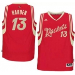 Men's Houston Rockets #13 James Harden Revolution 30 Swingman 2015 Christmas Day Red Jersey