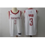 Men's Houston Rockets #3 Chris Paul New White 2017-2018 Nike Swingman Stitched NBA Jersey