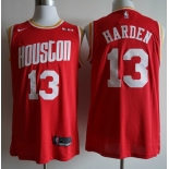 Rockets 13 James Harden Red Nike Retro Swingman Jersey