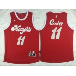 Men's Memphis Grizzlies #11 Mike Conley Revolution 30 Swingman 2015-16 Retro Red Jersey