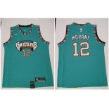 Men's Memphis Grizzlies #12 Ja Morant Green Nike 2019 ABA Hardwood Classics Green Throwback Swingman Jersey