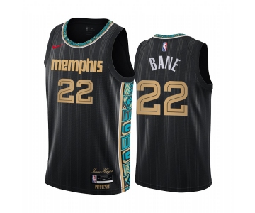 Nike Grizzlies #22 Desmond Bane Black NBA Swingman 2020-21 City Edition Jersey