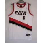 Portland Trail Blazers 5 Fernandez white SWINGMAN jerseys
