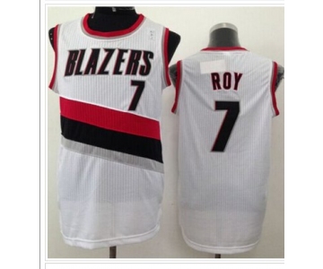 Revolution 30 Portland Trail Blazers #7 Brandon Roy White NBA Jersey