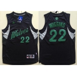 Men's Minnesota Timberwolves #22 Andrew Wiggins adidas Black 2016 Christmas Day Stitched NBA Swingman Jersey