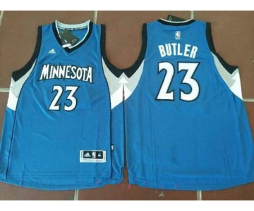 Men's Minnesota Timberwolves #23 Jimmy Butler Blue Stitched NBA adidas Revolution 30 Swingman Jersey