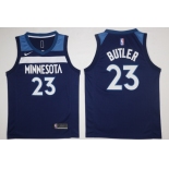 Men's Minnesota Timberwolves #23 Jimmy Butler New Navy Blue 2017-2018 Nike Swingman Stitched NBA Jersey