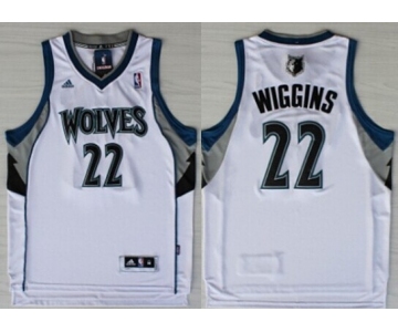 Minnesota Timberwolves #22 Andrew Wiggins Revolution 30 Swingman White Jersey