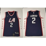 Clippers 2 Kawhi Leonard Black City Edition Nike Swingman Jersey