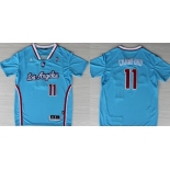 Los Angeles Clippers #11 Jamal Crawford Revolution 30 Swingman 2013 Blue Jersey