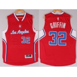 Los Angeles Clippers #32 Blake Griffin Revolution 30 Swingman 2014 New Red Jersey
