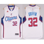 Los Angeles Clippers #32 Blake Griffin Revolution 30 Swingman 2014 New White Jersey