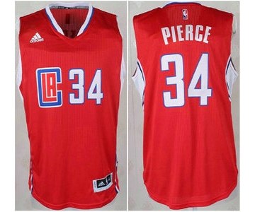 Los Angeles Clippers #34 Paul Pierce Revolution 30 Swingman 2015 New Red Jersey